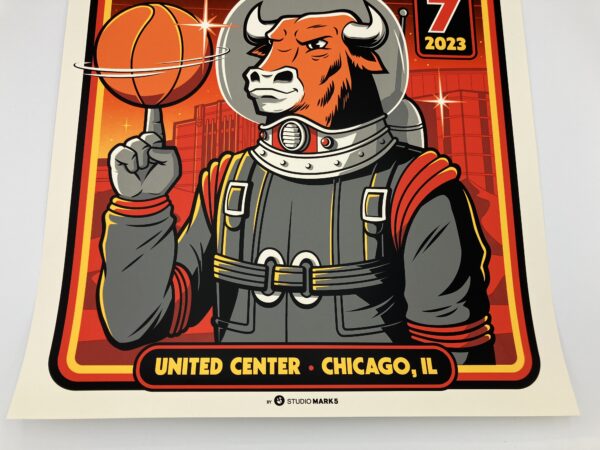 Pearl Jam - Tour Poster 9/7/2023 United Center - Chicago, IL - Image 2