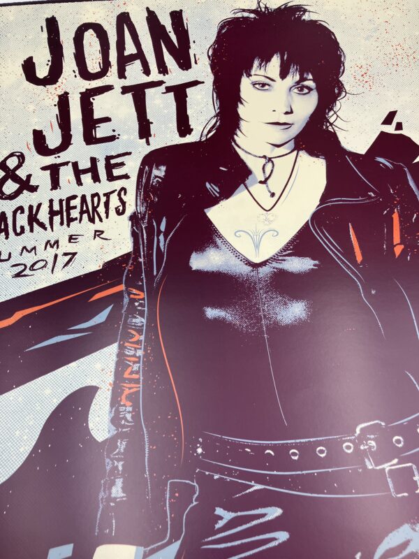 Joan Jett & The Black Hearts - 2017 Summer Tour Poster