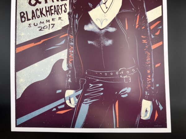 Joan Jett & The Black Hearts - 2017 Summer Tour Poster - Image 2